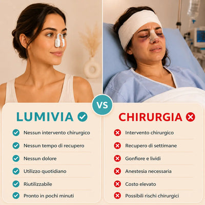 Lumivia® — Dispositivo Modellante EMS per il Naso