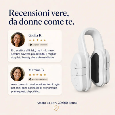Lumivia® — Dispositivo Modellante EMS per il Naso